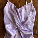 L'Academie L’Academie Lavender Leopard Top Photo 1