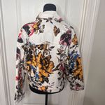 Desigual Women's White Hawaii Floral Print Jeans Jacket Size Large US NWT Photo 13