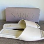 Franco Sarto Sarto Bordo Cream Women's Slide Size 9 SKU#24754 Photo 0