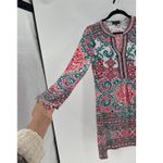 Hale Bob  beautiful vibrant V-Neck dress knee length size S grad party bohemian Photo 4