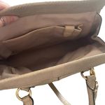 Talbots Leather Snakeskin Large Embossed Handle Satchel Purse Shoulder Bag Photo 6