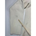 Athleta  colorblock wool blend soft turtleneck‎ sweater boxy slits M Oversized Photo 3