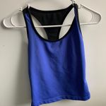 Cropped Athletic Tank Blue Photo 0