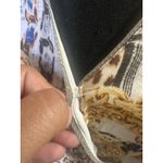 Bebe  Silver & Gold Sequin Wrap Dress Size S Photo 3