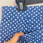 American Living  Women Jean Shorts Stars Size 8 Stars Blue White Photo 5