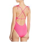 AQUA NWT Swim Sunset Boulevard Tie-strap One Piece Swimsuit Photo 1