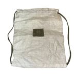 Beba Reusable Woven Backpack White & Green Photo 0