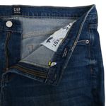 Gap  Real Straight Jeans Womens 33/16 Short Dark Wash Photo 7