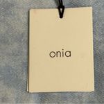 ONIA  Brushed Back Terry Crew Neck Sweatshirt Photo 7