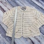 Tiara International Vintage  Crochet Knit Cardigan Photo 5