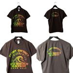 2013 Kenny Chesney Tour T Shirt Brown Medium M Country Musician Artist Gra Photo 1