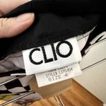 CLIO Y2K Racecar Formula 1 Mini Skirt Sz 4 Black Photo 2