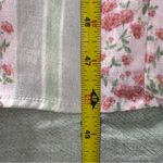 We Wore What Revolve  Puff Sleeve Slit Midi Dress Victorian Floral Size 0 Photo 8