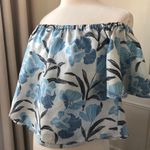 Keepsake the Label Foundations Blue Floral Crop Swing Top S Photo 1