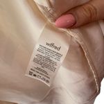 Aritzia Wilfred Women’s Size M Oversized Slouchy Blazer Cream Crepette Old Money Photo 5