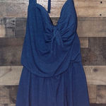 Magicsuit Blue (denim look) Halter One Piece Swimsuit Size 8 Photo 0