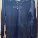 CHAPS  | Women’s Black Jacket with Buckle Straps, size Petite S Photo 0