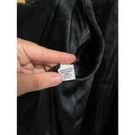 Fleurette Loro Piana Black Wool Coat Italy Tailored Jacket Size 14 Photo 8