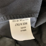 Krisp London Black Faux Leather Cropped Jacket Made In Italy Minimalist Chic M Size M Photo 4