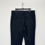 J.Crew  Classic Straight Jean Washed Black Stretch High Rise Organic US 31 NWT Photo 6