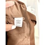 Camila Coelho NWT  Maricela High Rise Pleated Belted Trouser Short Brown Women XS Photo 5