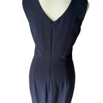 Dress the Population  Womens S Iris Crepe Side Slit Gown Bridesmaid Wedding Guest Photo 5