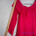 Free People ‎ Cherry Maxi Dress in hot pink size S Photo 15