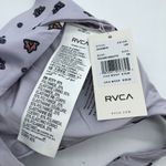 RVCA  Foulard Bralette Bikini Top Geometric Scoop Neck Purple S Photo 4