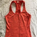 Lucy orange floral print workout tank size XS Orange Photo 1
