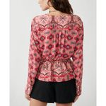 Free People New!  Falling For You Top / Hibiscus Combo Size Medium Photo 1