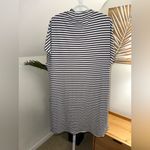 Frank & Eileen  FUNNEL NECK‎ STRIPED DRESS M/L Photo 1