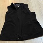 Old Navy  Black fleece vest top shirt Photo 1