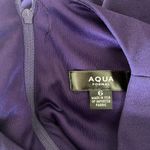 AQUA  Bloomingdale’s Asymmetric Cutout Dress in Mulberry/Purple Size 6 NWT $238 Photo 9