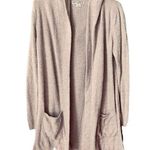 Barefoot Dreams  cozy chic lite size M hooded open front cardigan. Photo 0