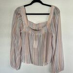 BCBGeneration NWOT Striped Multicolor Women's Crop Top sz XL Photo 0