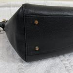 Furla Tessa Onyx Leather Tote with Gold Accents Photo 4