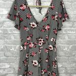 Miami  Striped Floral Romper Photo 0