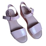 Melissa Mar Platform Sandals Light Pink Pastel Women’s Size 8 Jelly Slip-On Shoe Photo 1