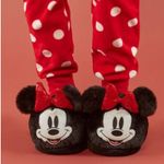 Forever 21 NWOT Disney Minnie Mouse House Slippers Size Medium 6.5-8 Photo 1