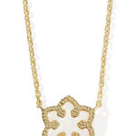 Kendra Scott NWOT Gold Snowflake Necklace Photo 0