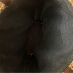 Woven Tote Bag with American Flag Design Tan Photo 8