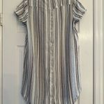 Cloth & Stone for Anthropologie Striped Linen Blend Tunic Dress – Women’s M Photo 2