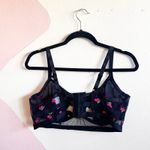 J.Crew Torrid Cherry Lace Underwire Bra Sexy Lingerie Romantic Coquette Size 2 Photo 1