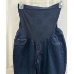 Jessica Simpson  Maternity Jeans Medium Pregnancy Dark Wash Secret Fit Belly Band Photo 2