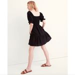Madewell Linen-Blend Lucie Smocked Mini Dress Photo 1