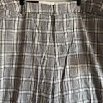 Ava & Viv  Women's Plus Size Cream Plaid High Rise Tapered Pants - Size 22 - NWT Photo 11