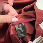 Pacific&Co  Red Belted Midi Dress Size Medium $825 Photo 10