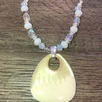 Reversible Beaded Silver Necklace Photo 1