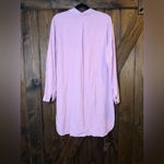 Lafayette 148 100% Silk Midi Shirt Dress Pink Size M Photo 1