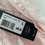 Miss Me NWTs Linen Light Pink Wide Leg Pants Drawstring size large L Photo 9